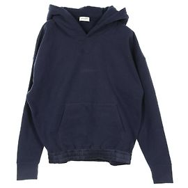 Yves Saint Laurent Moletom de algodão Saint Laurent Paris 773358 Azul marinho