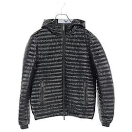 Emporio Armani Down Jacket Polyester Black Black