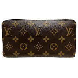Louis Vuitton-Louis Vuitton Monogram Zippy Wallet M60017-Brown