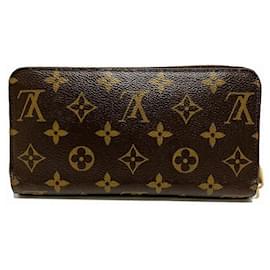 Louis Vuitton-Louis Vuitton Monogram Zippy Wallet M60017-Brown