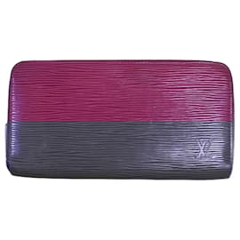 Louis Vuitton-Louis Vuitton Epi Leather Zippy Wallet M41954-Pink