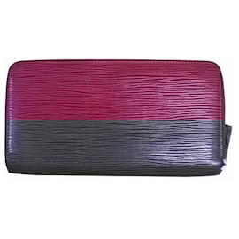 Louis Vuitton-Louis Vuitton Epi Leather Zippy Wallet M41954-Pink