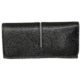 Tod's-Tod's Leather Key Case-Black