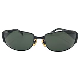 Autre Marque-Ray-Ban Black Plastic Square Sunglasses RB3238-Black