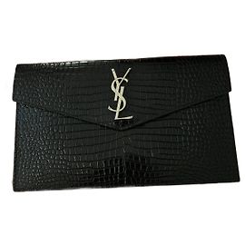 Yves Saint Laurent Clutch bags Black