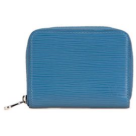 Louis Vuitton Epi Zippy Coin Purse Wallet M60384 Blue