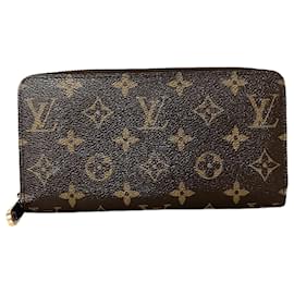 Louis Vuitton-Louis Vuitton Monogram Zippy Wallet M60017-Brown