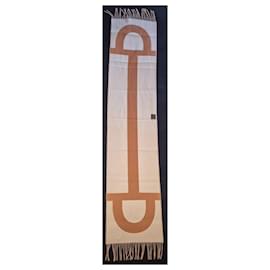 Hermès-Hermès large bit scarf-Multiple colors