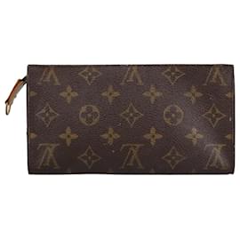 Louis Vuitton-LOUIS VUITTON Monogram Bucket GM Pouch Accessory Pouch LV Auth 103975-Monogram