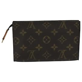 Louis Vuitton-LOUIS VUITTON Monogram Bucket PM Accessory Pouch LV Auth 104677-Monogram