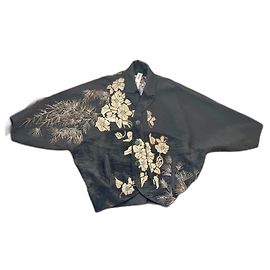 Sfilata di Kimono Kenzo D'oro Grigio antracite