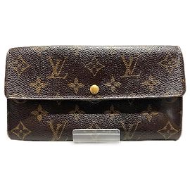 Louis Vuitton Monogram Sarah Langbörse Braun