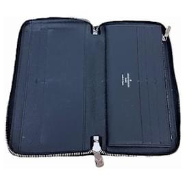 Louis Vuitton-Louis Vuitton Epi Leather Zippy Organizer Wallet-Black