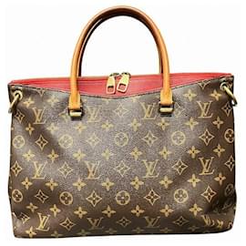 Louis Vuitton-Louis Vuitton Monogram Pallas Handbag M41147-Brown