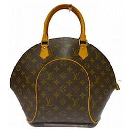 Louis Vuitton-Louis Vuitton Ellipse MM Handbag-Brown