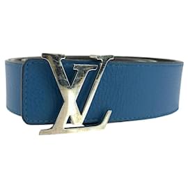 Louis Vuitton-Cinto de couro Louis Vuitton M9153-Azul