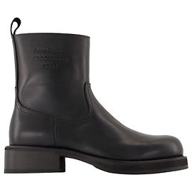 Fn Mn Shoe000280 Bottines - Acne Studios - Cuir - Noir Noir