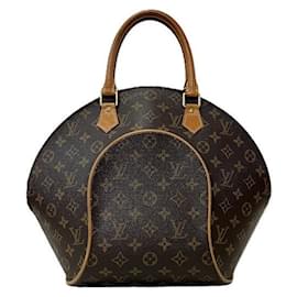 Louis Vuitton-Louis Vuitton Ellipse MM Handbag-Brown