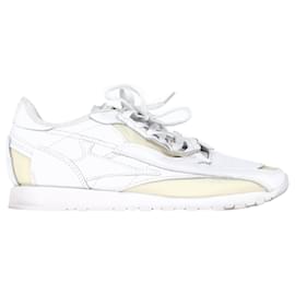 Maison Martin Margiela-Maison Margiela x Reebok Memory Of Low-Top Sneakers in White Leather-White