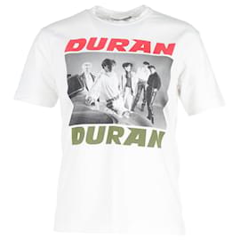 Junya Watanabe-Junya Watanabe Duran Duran Cotton T-shirt In White Cotton-Other