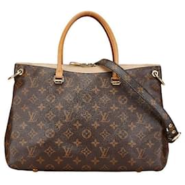 Louis Vuitton-Louis Vuitton Monogram Pallas BB Handbag M50197-Brown