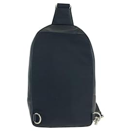 Coach-Coach Leather Body Bag F71751-Black