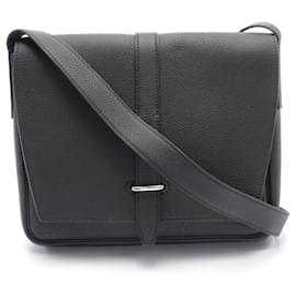 Hermès-Hermes Steve Light Junior Shoulder Bag-Black