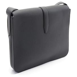 Hermès-Hermes Steve Light Junior Shoulder Bag-Black