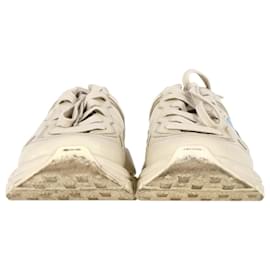 Gucci-Tênis Rhyton Flash de couro branco Gucci x Disney-Branco,Cru
