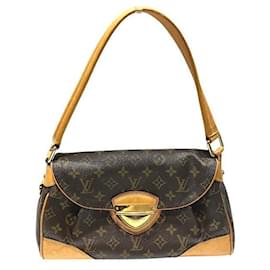 Louis Vuitton-Louis Vuitton Beverly MM Monogram Handbag-Brown