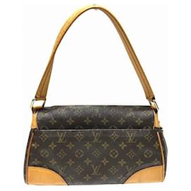Louis Vuitton-Louis Vuitton Beverly MM Monogram Handbag-Brown