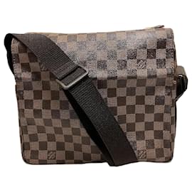 Louis Vuitton-Louis Vuitton Damier Naviglio Shoulder Bag-Brown