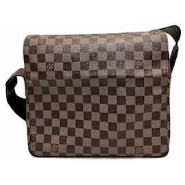 Louis Vuitton-Louis Vuitton Damier Naviglio Shoulder Bag-Brown