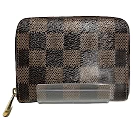 Louis Vuitton-Louis Vuitton Damier Zippy Coin Purse-Brown