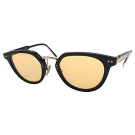 Gafas de sol de plástico unisex Prada SPR17Y Amarillo