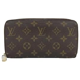 Louis Vuitton-Louis Vuitton Monogram Zippy Wallet M60017-Brown