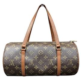 Louis Vuitton-Louis Vuitton Monogram Papillon 30 Handbag M51365-Brown