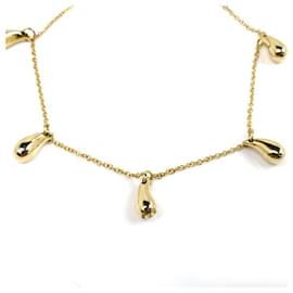 Tiffany & Co-Pulseira em forma de gota de ouro amarelo K18YG da Tiffany & Co-Dourado,Metálico