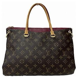 Louis Vuitton-Louis Vuitton Monogram Pallas Handbag M40906-Brown
