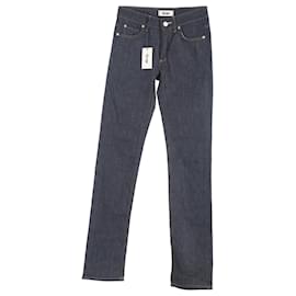Acne- Acne Studios Straight-Leg Jeans in Black Cotton Denim-Black