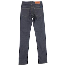 Acne- Acne Studios Straight-Leg Jeans in Black Cotton Denim-Black