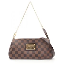 Louis Vuitton-Louis Vuitton Damier Eva Handbag N55213-Brown