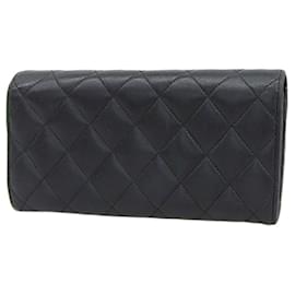 Chanel-Chanel Timeless Classic Long Wallet-Black