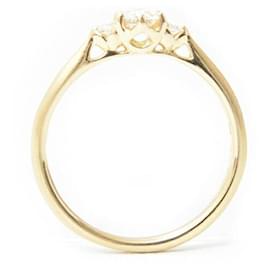 Autre Marque-Disney Rose Dome Diamond Ring 11 Yellow Gold-Golden