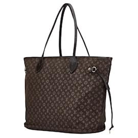 Louis Vuitton-Louis Vuitton Neverfull MM Tote Canvas Leather-Brown