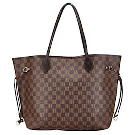 Louis Vuitton-Louis Vuitton Damier Neverfull MM Tote Bag-Brown
