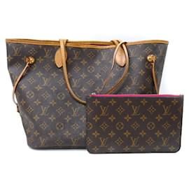 Louis Vuitton-Louis Vuitton Neverfull MM Monogram Tote M40996-Brown