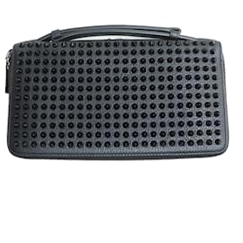 Christian Louboutin-Christian Louboutin Panettone XL Zip Wallet Black-Black