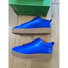 Bottega Veneta-Sneakers-Dark blue