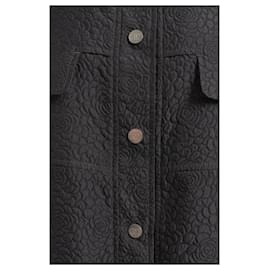 Chanel-Iconic Cocoon Coat with Camellias Pattern 36 FR-Other